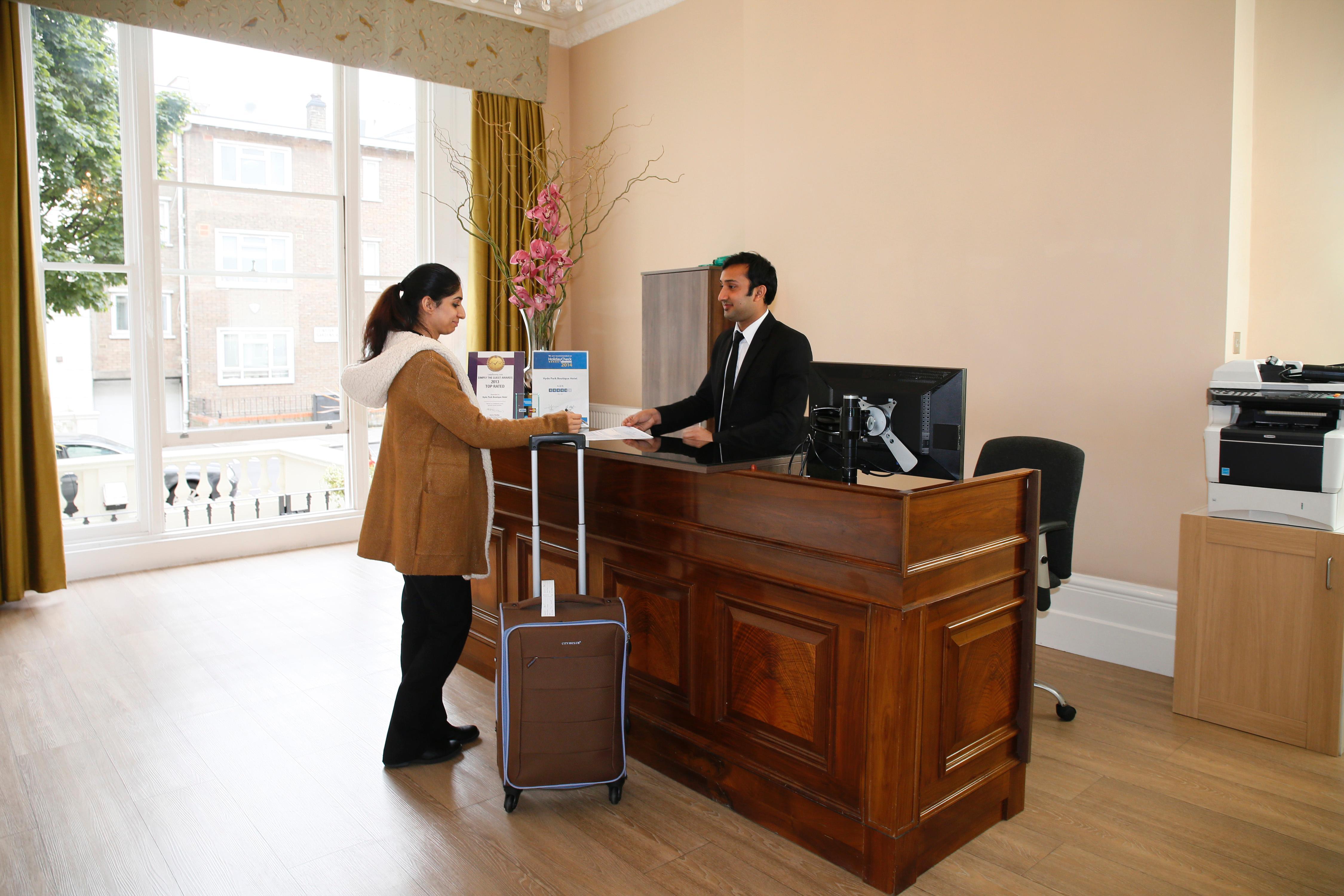 לונדון Hyde Park Boutique Hotel מראה חיצוני תמונה